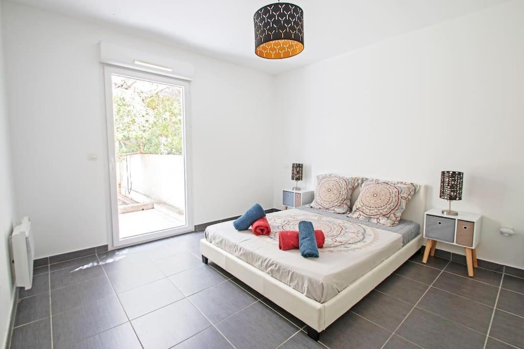 Le P'tit Rimbaud, 6 Pers, parking privé, jardin,wifi Apartamento Montpellier Exterior foto